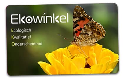 Gratis klantenkaart van EKOwinkel met spaarvoordeel